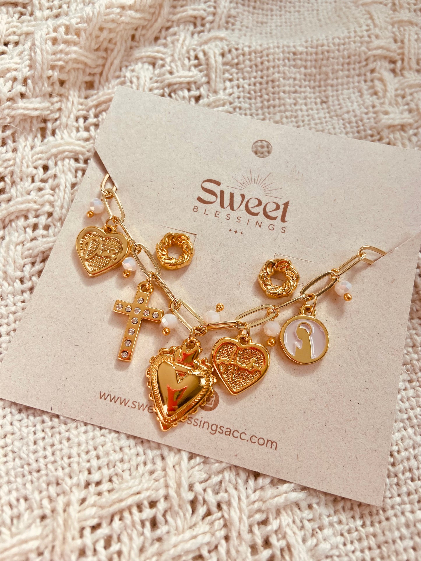 God save you Maria Bracelet