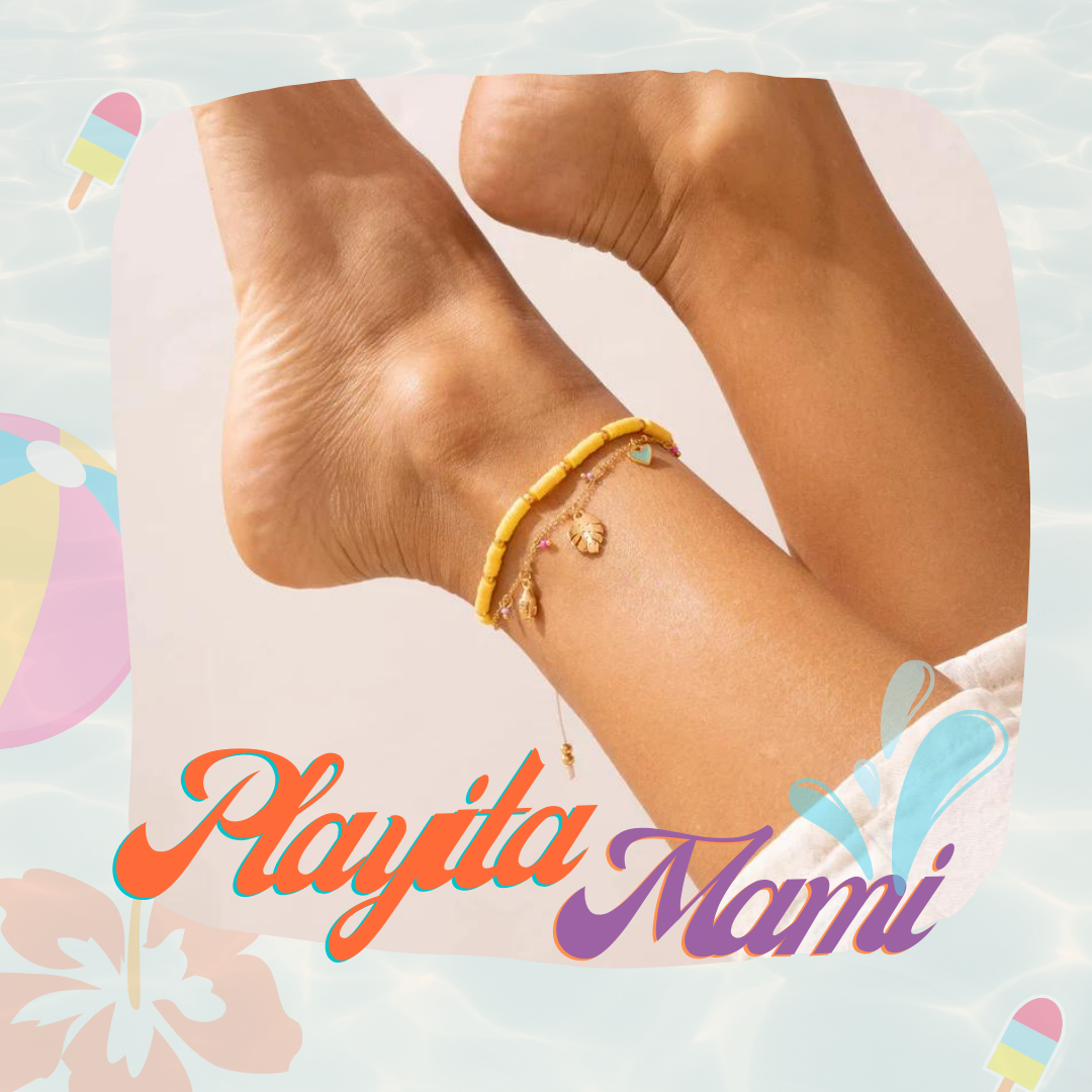 PALM BEACH ANKLET SET