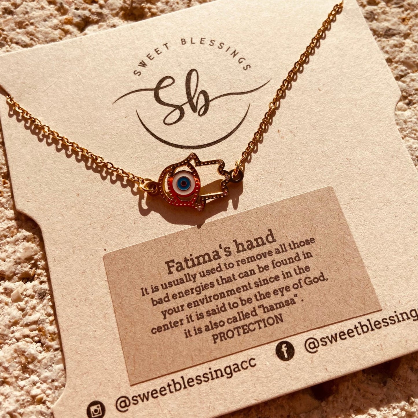 NECKLACE fatima’s Hand