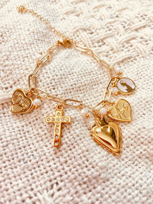 God save you Maria Bracelet