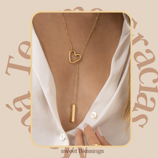 I love you Bowtie chain