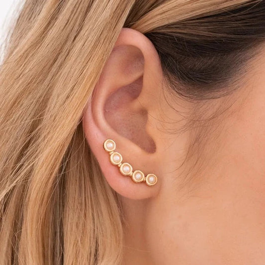 Elegant Pearl Earrings