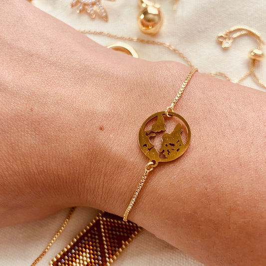 Bracelet the world is yours