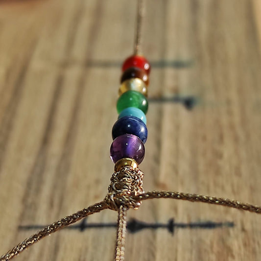 chakra thread bracelet