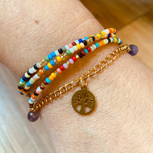 MULTIUSES NECKLACE , BRACELET, ANKLE