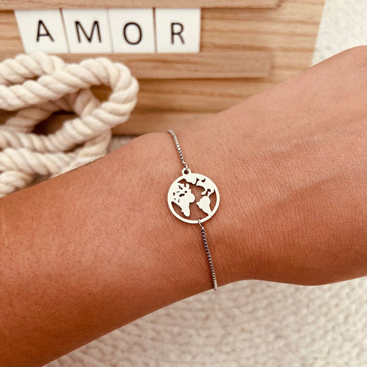 Bracelet the world is yours